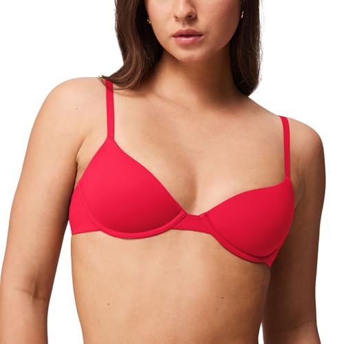 Image of T-Shirt Bras for Women Small Breasted Demi Underwire Lightly Lined Bras 32AA-38A