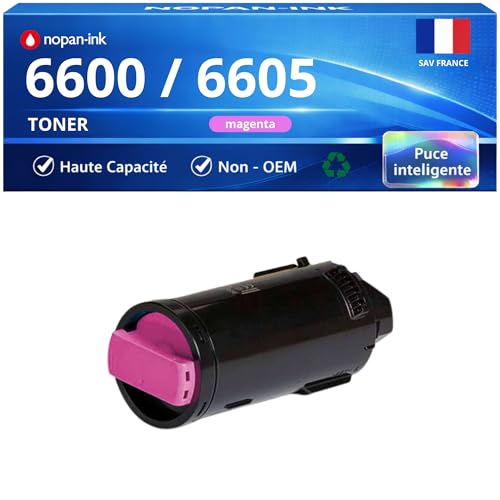 Toner 106R02230 magenta haute capacité 6000 pages compatible avec puce électronique de détection