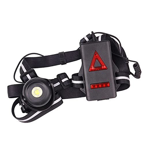 Lampe de poitrine 4R réglable et étanche LED 250lm pour course