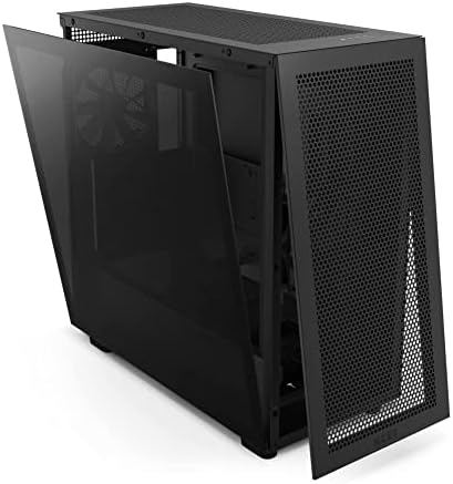 Nzxt H7 CM-H71FB-01, Obudowa komputerowa, ATX Mid, Flow - czarny