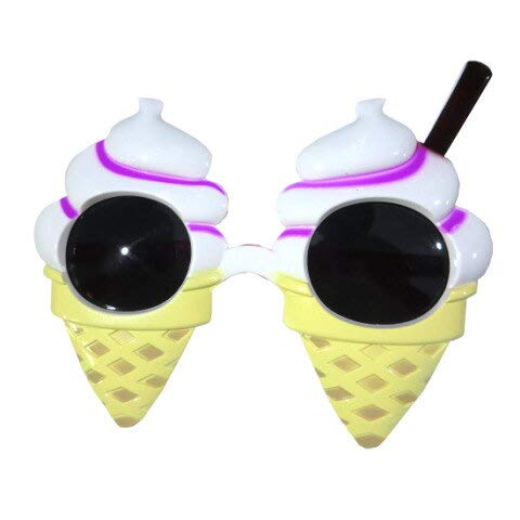 クリスマス ハロウィン/仮装/マスク/コスプレ 面白サングラス アイスクリーム