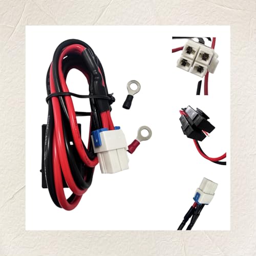 Cable de alimentación CC de 4 pines con cable de 12AWG para evitar caídas de tensión 5