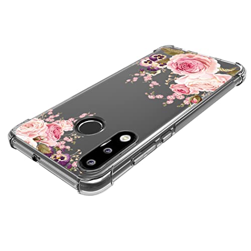 Yerebel Case For Huawei P30 Lite/Nova 4E Mar-Lx3A Cute Case, Clear Flexible Bumper Tpu Soft Rubber Silicone Cover Phone Case For Huawei P30 Lite thumb #3