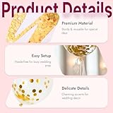 Zoom IMG-2 decorazioni matrimonio set con ghirlanda