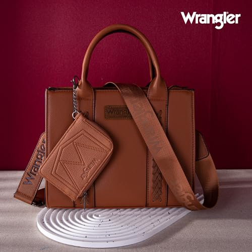 Image of Wrangler Tote Bags for Women Western Purse and Handbags Satchel Top-handle with Card Holder