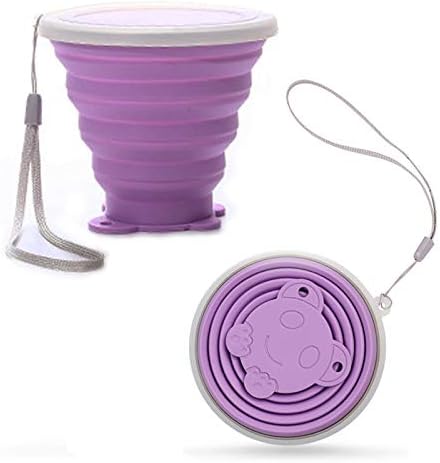Taza de viaje plegable Tazas de agua plegables de silicona con tapas Tazas reutilizables para beber Vasos de picnic Vasos telescĂłpicos de camping Taza de viaje plegable Tazas de agua plegables de silicona con tapas Tazas reutilizables para beber Vasos de picnic Vasos telescĂłpicos de camping