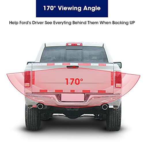 Tailgate Handle with Rearview Backup Camera Compatible for Dodge Ram 1500(Years 2009-2017),2500 3500 (Years 2010-2017), RCA Connector by Leadsign - Image 3