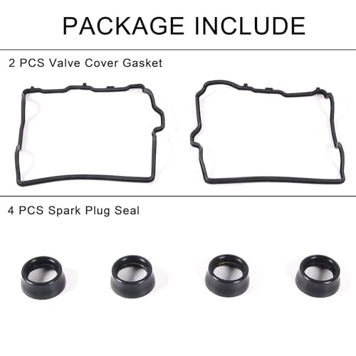 Image of AUCERAMIC VS50751 Valve Cover Gasket Fit for 2013-2021 Subaru BRZ Forester WRX, 2013-2016 Scion FR-S, 2017-2020 Toyota 86 2.0L H4 Replacement # 036-2065, 13270AA250