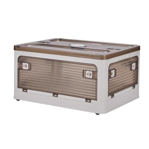 Rangement plastique blanc pliable Simplify pour gagner de la place
