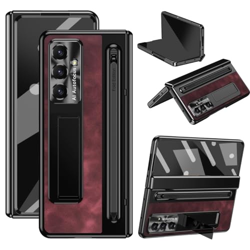 Coque Galaxy Z Fold 7 antichoc pour vos trajets et réunions pro - Rouge