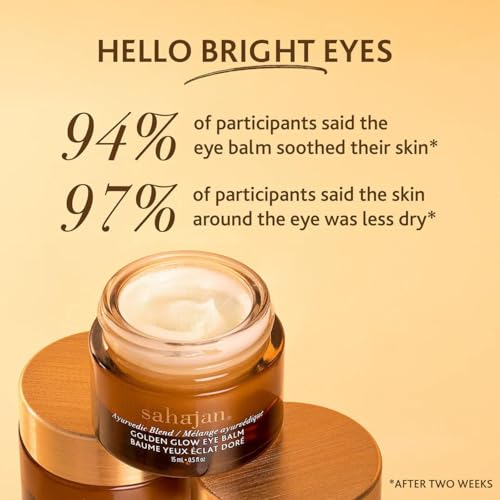 Sahajan Golden Glow Eye Balm | Anti-Aging Cream Reduce Dark Under Eye Circles thumb #6