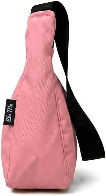 Ela Mo® Crossbody Moon Bag [6L Volume] - Sustainable Crescent Moon Bag for Women Made of Recycled PET - Lightweight Shoulder Bag for Everyday Use Travel & Leisure - Semicircular Cross Bag Shoulder