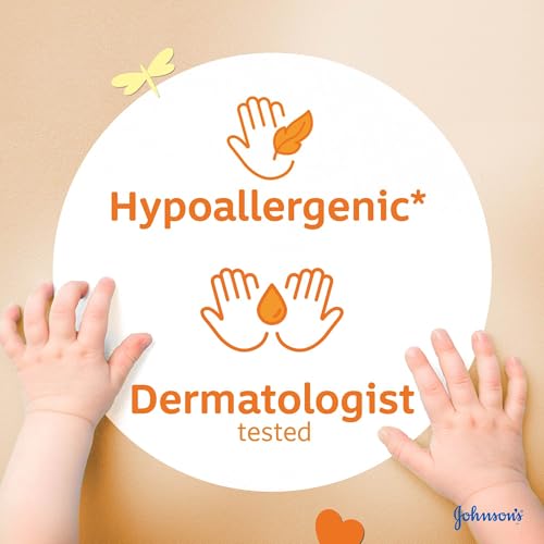 جونسون بيبي شامبو، 750 مل، الأطفال الرضع لا دموع بعد اليوم ، شامبو لطيف للأطفال الرضع، ألطف شامبو في مجموعتنا، ينظف شعر طفلك الرضيع بلطف، ويتركه ناعماً، مضاد للحساسية ولطيف على فروة الرأس