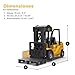 Imagen de Carretilla elevadora RC elevable con ajustes de la dirección y antideslizamiento
