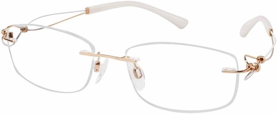 Charmant Line Art Eyeglasses XL2063 XL/2063 GP Gold Rimless Optical Frame 51mm