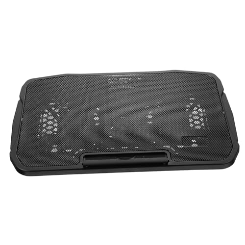 Support de refroidissement PC portable Hemobllo à ventilation réglable noir