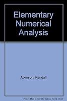 Elementary Numerical Analysis 0471829838 Book Cover