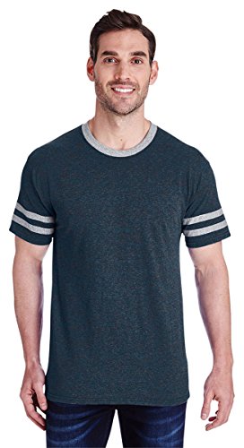 Jerzees Indigo Heather 6300 S fini les t-shirts fragiles qui rétrécissent