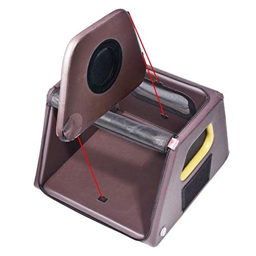 Trennwand für Tami - Hundetransportbox aufblasbar Tragebox Transportbox Hundebox Reisebox Autotransportbox Kofferraumbox Gitterbox Käfig Hund Box Dogbox Inflatable inkl. Dog-Vital Bio-Hundekeks (L)