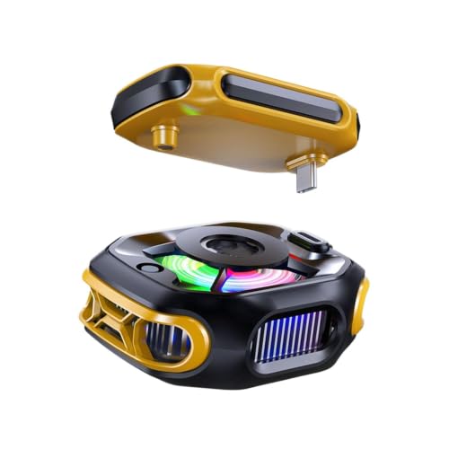 Ventilador de enfriamiento para teléfono móvil inteligente con control de temperatura digital