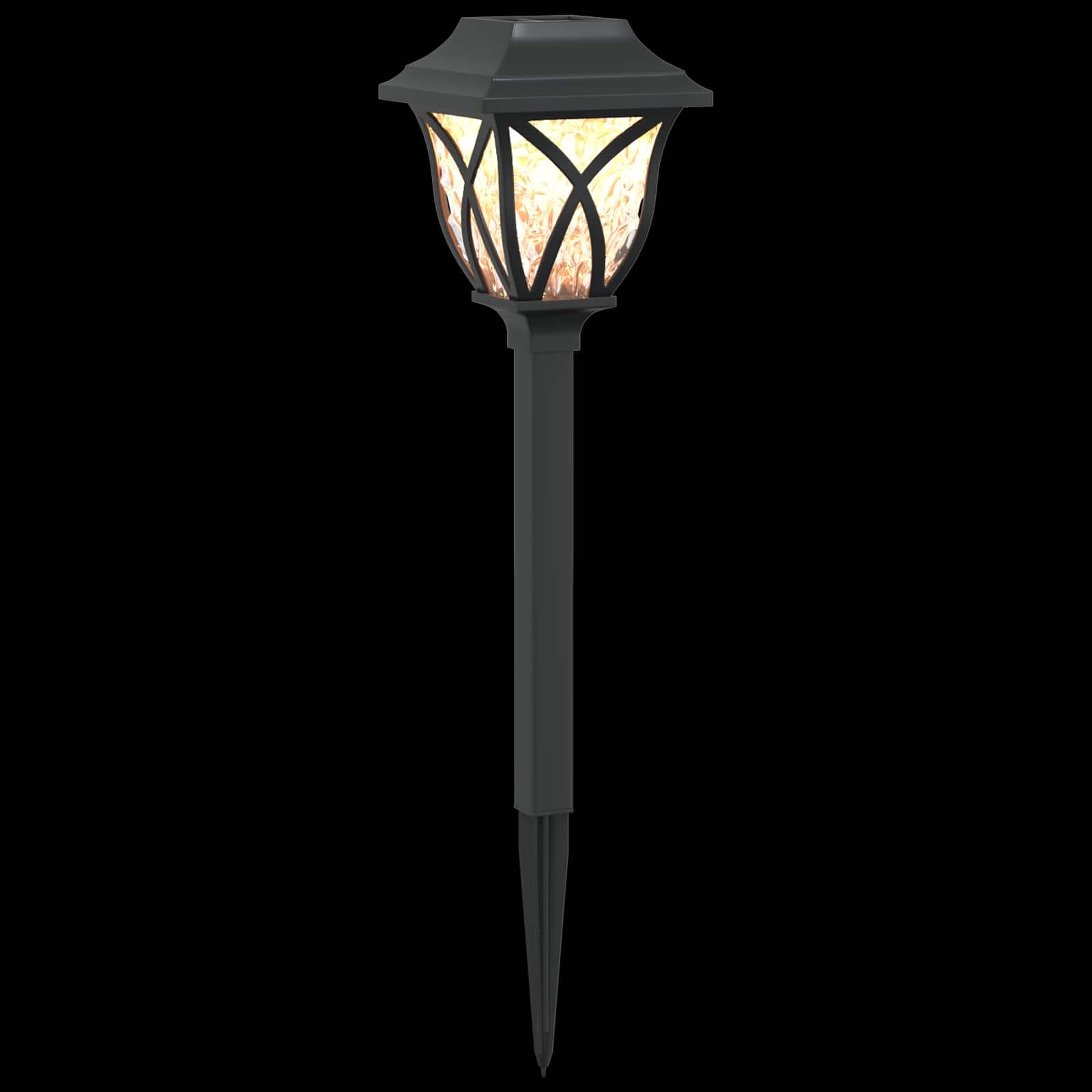 vidaXL Zewnętrzne lampy solarne ze szpikulcem podłogowym 12 szt. 42 cm PP, ogród, dziedziniec - nowoczesne solarne lampy LED, odporne na warunki atmosferyczne, oświetlenie zewnętrzne, opcje