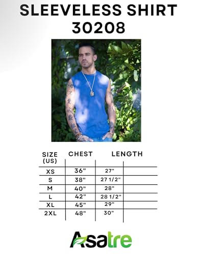 Men's Sleeveless Hemp Shirt – Organic Cotton Muscle Tank Top – Durable Breathable Eco-Friendly Workout & Casual Shirt4