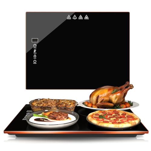 CedarAce Food Warmers for Parties Buffet, 16"x12" Assemblable Electric Warming