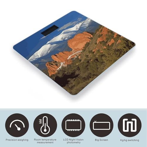 Báscula Digital Pikes Peak Colorado para Baño Precisa miniatura 3