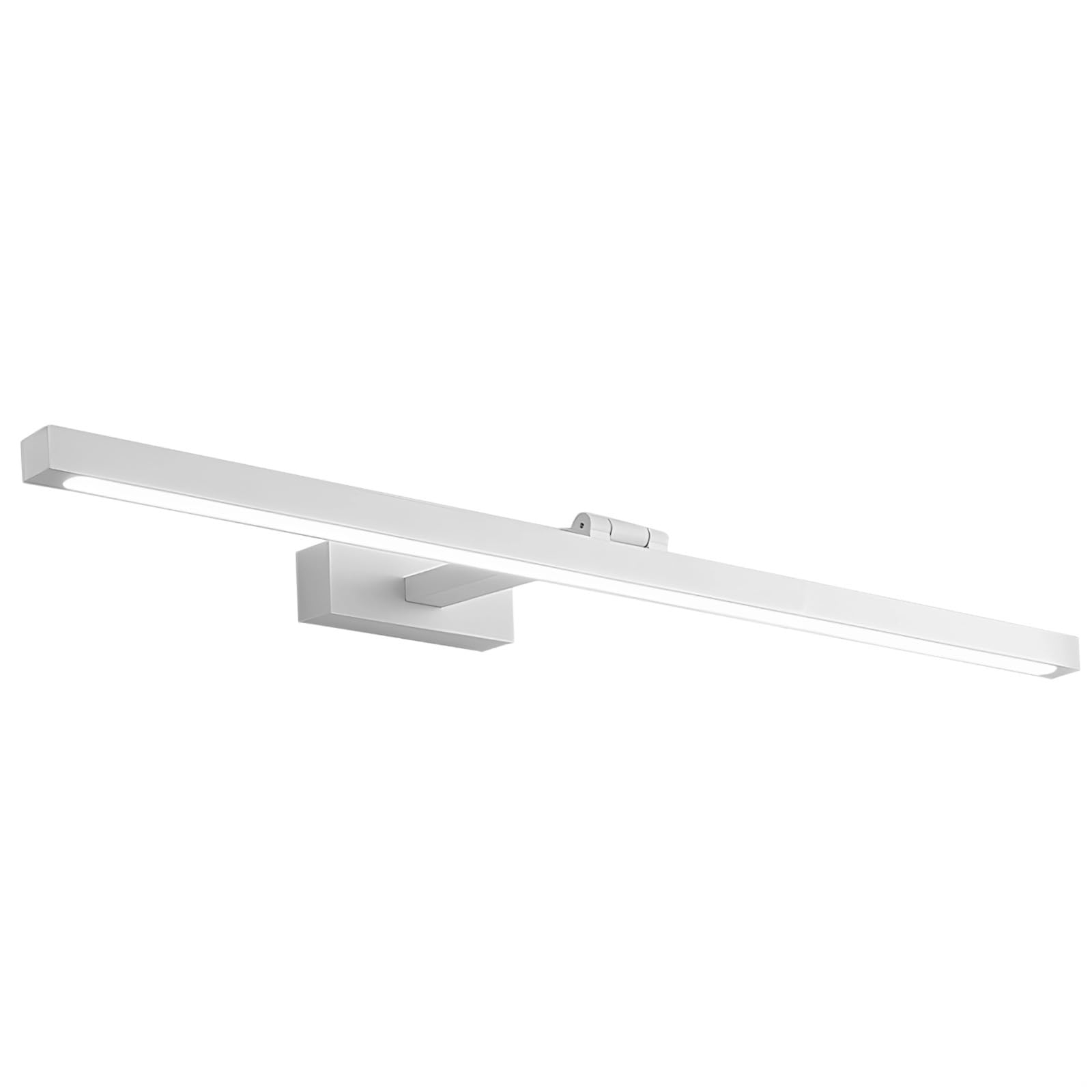 Verstellbare LED-Spiegelleuchte für Badezimmer, wasserdichte Wandleuchte, Aluminiumkonstruktion, korrosionsbeständig, einfach zu installieren