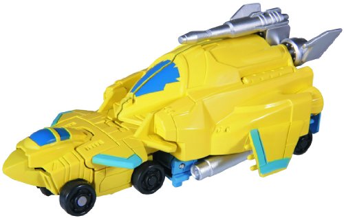 Transformers Be Cool BS03 yellow air base and jet Takara Tomy japan import