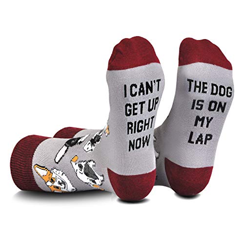 Cavertin Women s Novelty Socks with Gift Box (Dog Lover)