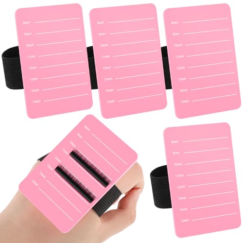 Patelai 4 Pieces Lash Holder Eyelash Extension Hand Pallet Tray T...