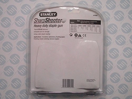 Stanley Sharp Shooter Heavy Duty Staple Gun Easy Squeeze Anti-jam Acti 2 Stanley Sharp Shooter Heavy Duty Staple Gun Easy Squeeze Anti-jam Acti - Image 2