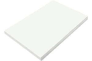 Prang Construction Paper: Essential for Artistic Creations in White, 12" x 18"