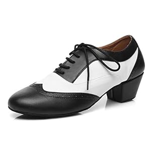 MINITOO Herren Klassische Leder Standard Tanzschuhe L421