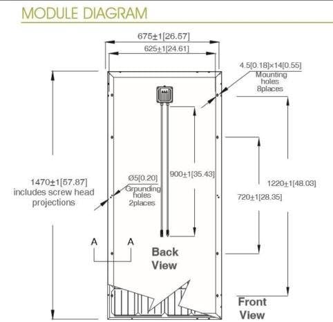 Solar Panel 300Watt (2 pcs of Solar Panels)