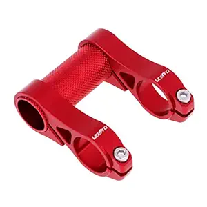 Lucky Traders Adjustable Folding Bike Bicycle Cycling Handlebar Stem Mount 25.4mm Red (54029367FEZ)