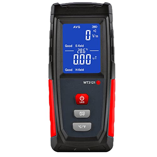Detector de Radiación Campo Electromagnético LCD miniatura 1