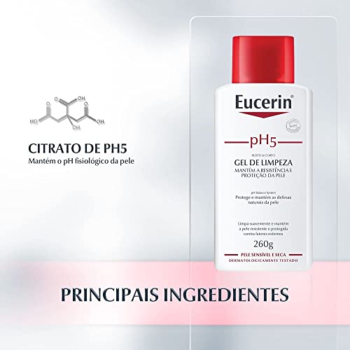 pH5 Syndet Eucerin - Gel de Limpeza 260,4g