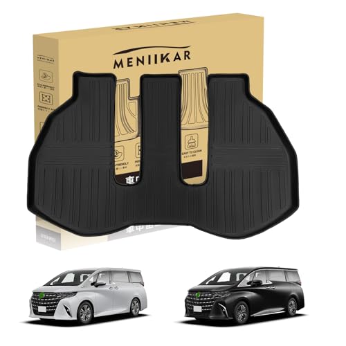 「MENIIKAR」トヨタ新型ALPHARD アルファード40系/ヴェルファイア40系専用のラゲッジマット。3Dカーマットが防水・防滑・防汚でTPE素材製。2023年?現行最適化されたカスタム設計。 (ラゲッジマット)