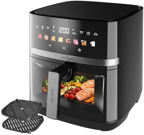 Cecotec Air Fryer 8L with Double Grill Cecofry&Grill Duoheat 8000...