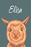 elisa diari aperti tour  Elisa: Personalisiertes Notizbuch / Vorname Elisa / liniert / 120 Seiten / A5
