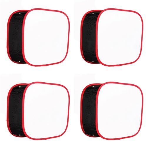 Softbox LED pliable et portatif : lot de 4 modificateurs d'éclairage pour diffuseur de lumière