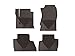 WeatherTech All-Weather Floor Mats for Toyota Tundra - 1st & 2nd Row (Cocoa)