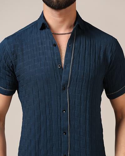 Image of TOPLOT Men's Regular Fit Casual Shirt