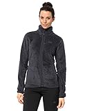 Jack Wolfskin Damen Pine Leaf Jacket Women Fleecejacke Atmungsaktiv, Ebony Stripes, L