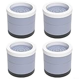 Utilisations multifonctionnelles : parfaits pour les lits, les chaises, les bureaux et même les machines à laver, ces rehausseurs élèvent vos meubles à une hauteur plus pratique pour un usage quotidien.