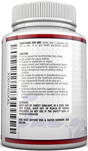 Quercetin 500mg with Bromelain & Vitamin C - 150 Vegan Capsules for Immune Support - Full Quercetin Complex with Added Rosehip, Bioflavonoids, Acerola and Rutin Made in The UK