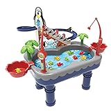 3. Aprender diversión: tipo de juguetes de pescado permiten a los niños jugar al juego de pesca con amigos y familiares y disfrutar de la diversión de la pesca; Los juegos de pesca también mejoran la agilidad, Visión y habilidad de observación de niños.