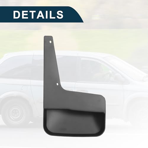Image of Mud Flap Splash Guard for Dodge Grand Caravan 2011-2016 Durable | Front & Rear Side Mudflaps with Mount Accessor 1 Set
